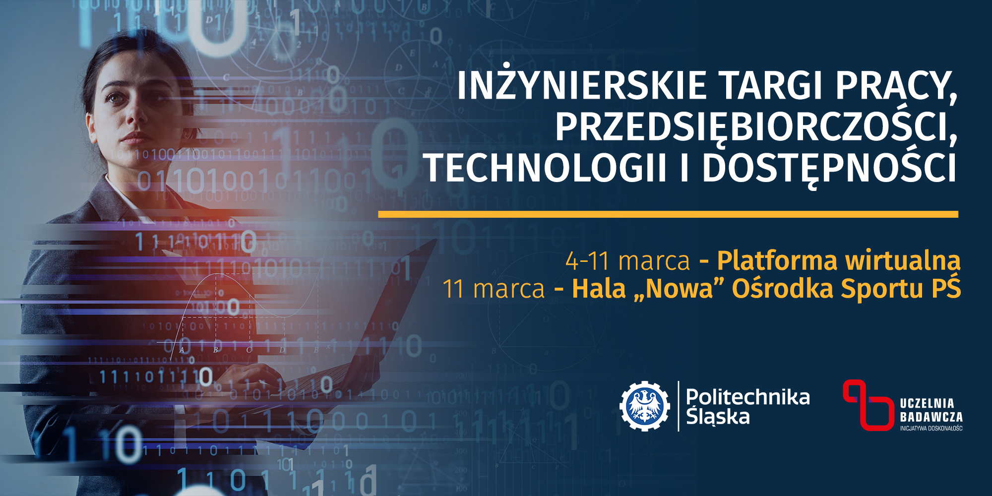 Politechnika Śląska zaprasza na 30’ wiosenną edycję Inżynierskich Targów Pracy, Przedsiębiorczości, Technologii i Dostępności.